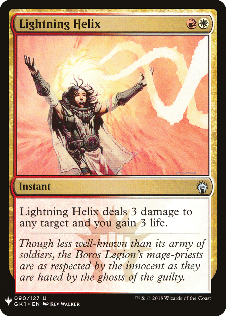 Lightning Helix (MB1-1448) - Mystery Booster - Premium MTG Single from Wizards of the Coast - Just $0.27! Shop now at Game Crave Tournament Store