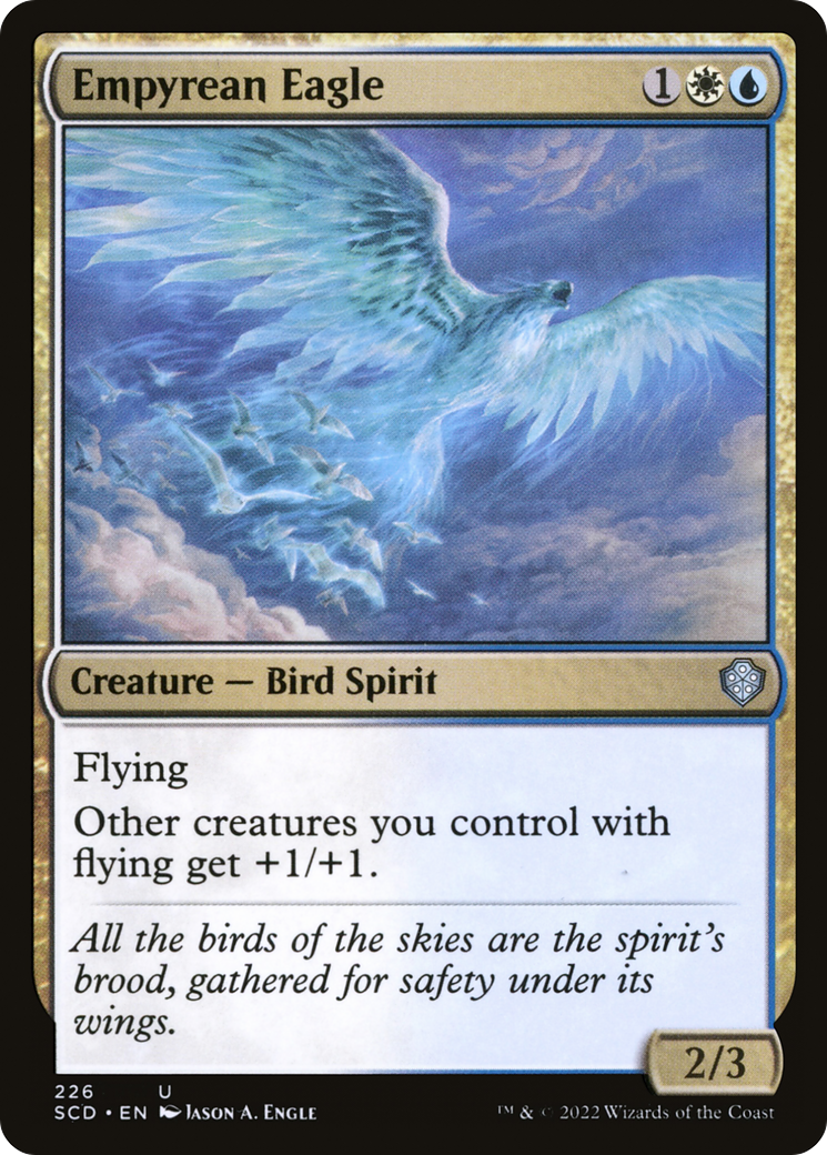 Empyrean Eagle (SCD-226) - Starter Commander Decks - Premium MTG Single from Wizards of the Coast - Just $0.08! Shop now at Game Crave Tournament Store