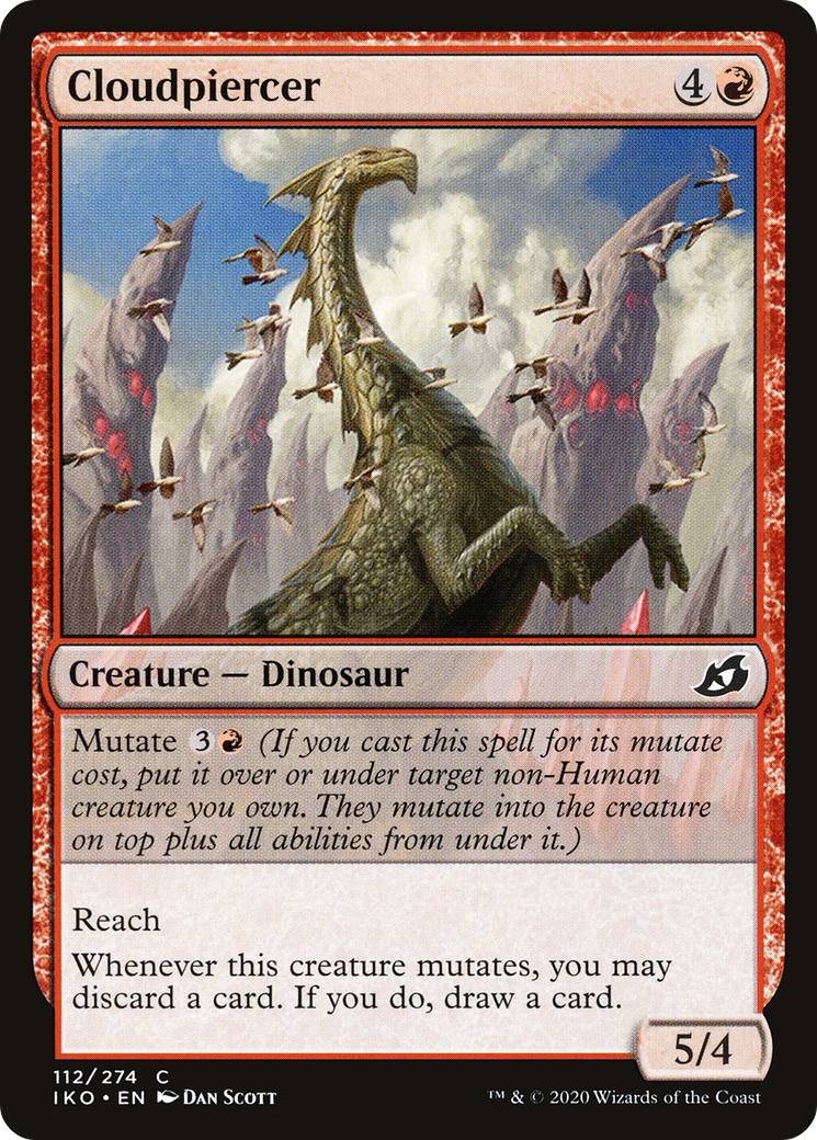 Cloudpiercer (IKO-112) - Ikoria: Lair of Behemoths - Premium MTG Single from Wizards of the Coast - Just $0.08! Shop now at Game Crave Tournament Store
