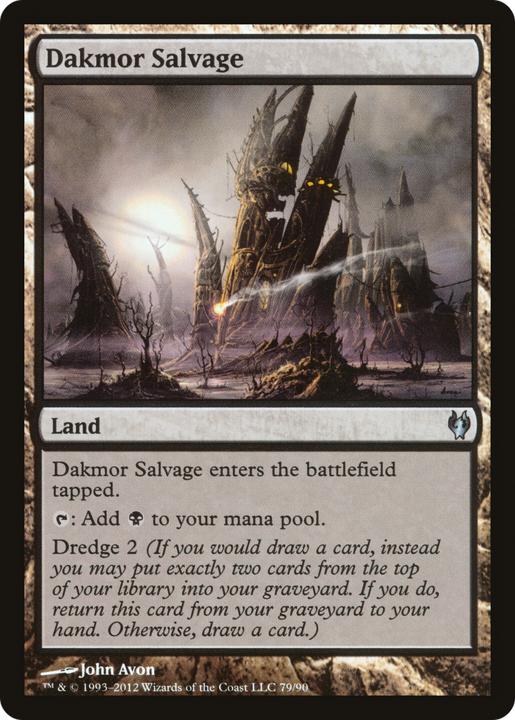 Dakmor Salvage (DDJ-079) - Duel Decks: Izzet vs. Golgari - Premium MTG Single from Wizards of the Coast - Just $0.26! Shop now at Game Crave Tournament Store