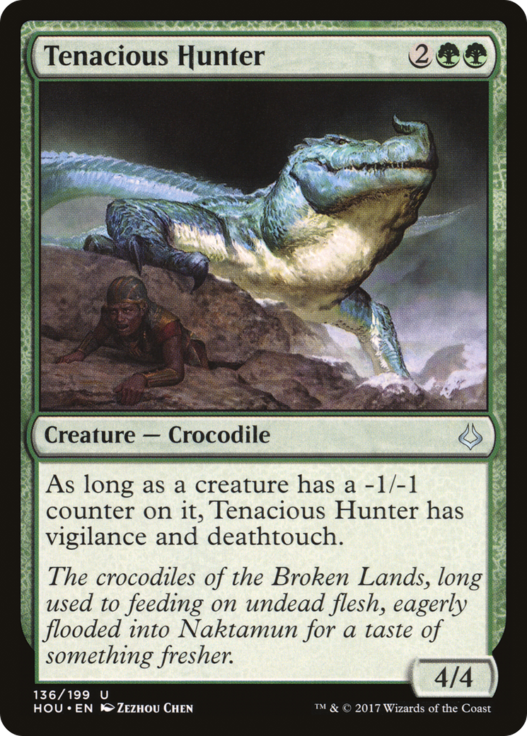 Tenacious Hunter (HOU-136) - Hour of Devastation - Premium MTG Single from Wizards of the Coast - Just $0.25! Shop now at Game Crave Tournament Store