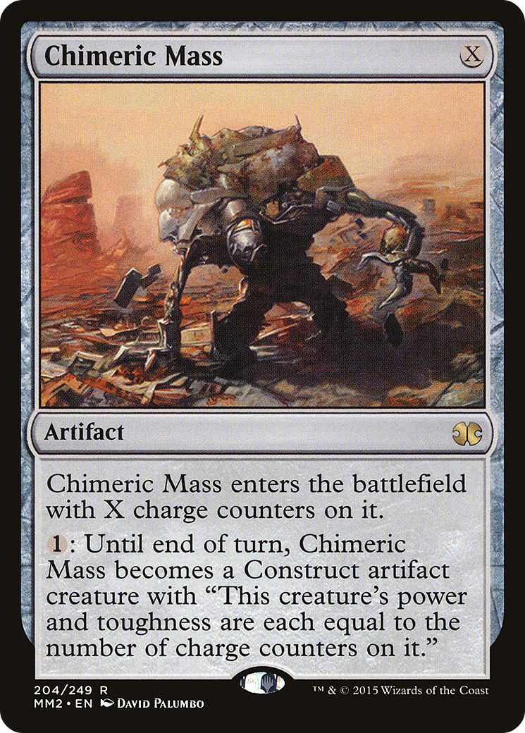 Chimeric Mass (MM2-204) - Modern Masters 2015 - Premium MTG Single from Wizards of the Coast - Just $0.08! Shop now at Game Crave Tournament Store