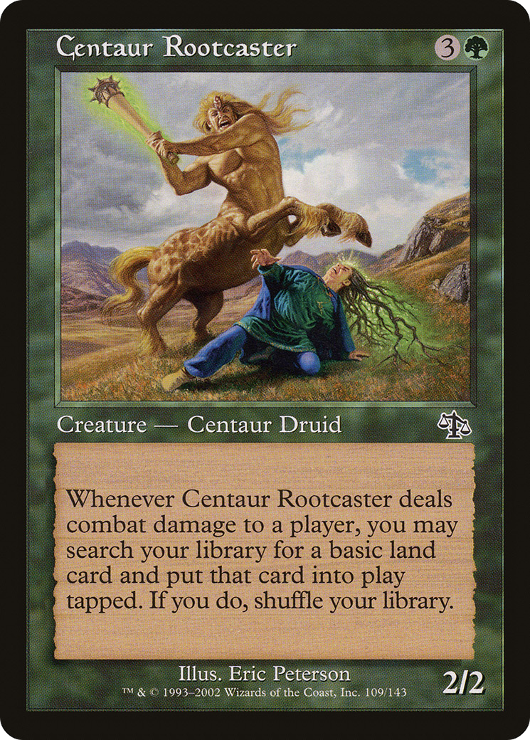 Centaur Rootcaster (JUD-109) - Judgment Foil - Premium MTG Single from Wizards of the Coast - Just $0.45! Shop now at Game Crave Tournament Store