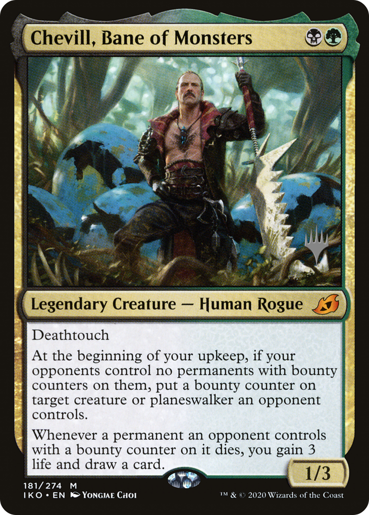 Chevill, Bane of Monsters (PIKO-181P) - Ikoria: Lair of Behemoths Promos - Premium MTG Single from Wizards of the Coast - Just $0.30! Shop now at Game Crave Tournament Store