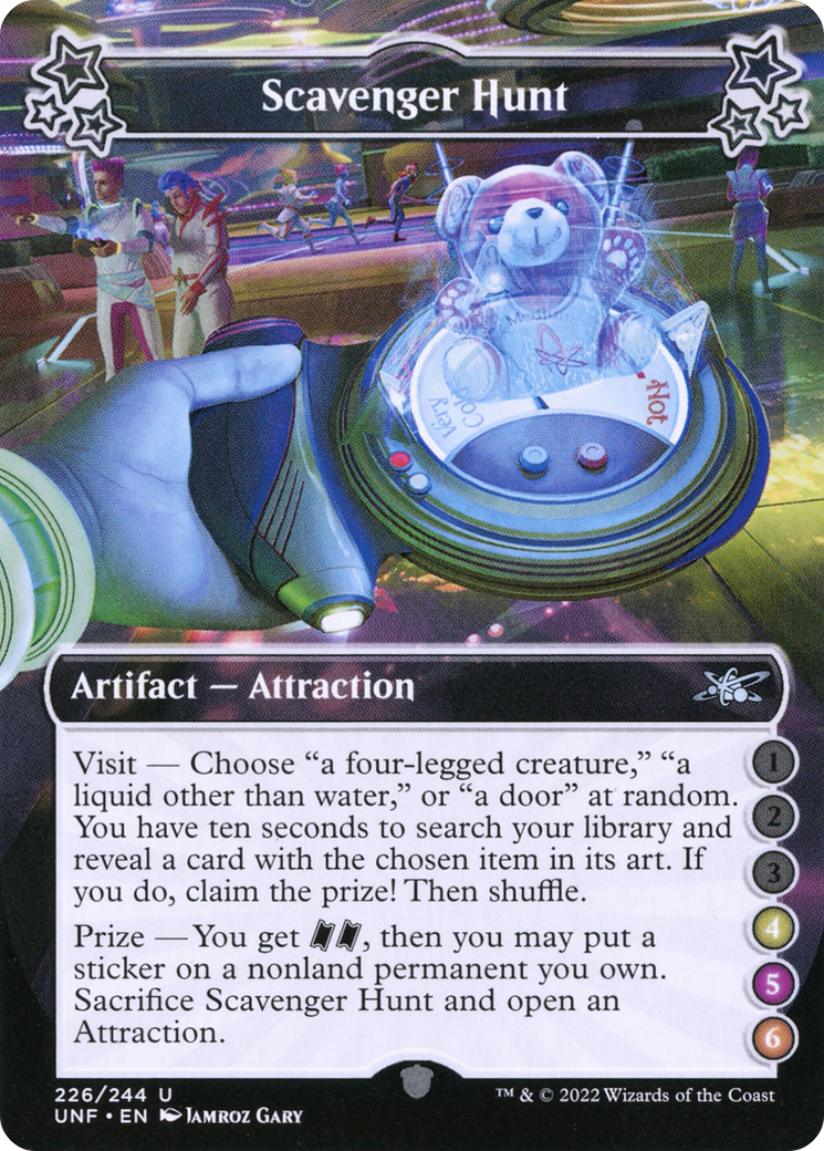 Scavenger Hunt (UNF-226F) - Unfinity - Premium MTG Single from Wizards of the Coast - Just $0.25! Shop now at Game Crave Tournament Store