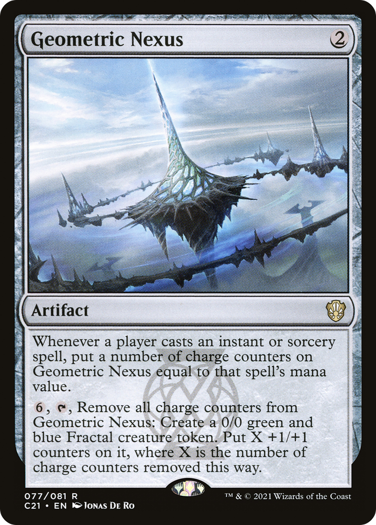 Geometric Nexus (C21-077) - Commander 2021 - Premium MTG Single from Wizards of the Coast - Just $0.08! Shop now at Game Crave Tournament Store