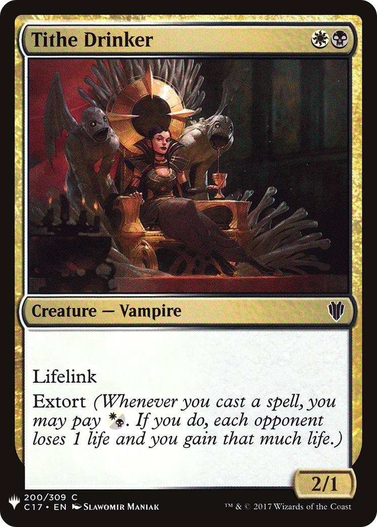 Tithe Drinker (MB1-1498) - Mystery Booster - Premium MTG Single from Wizards of the Coast - Just $0.08! Shop now at Game Crave Tournament Store
