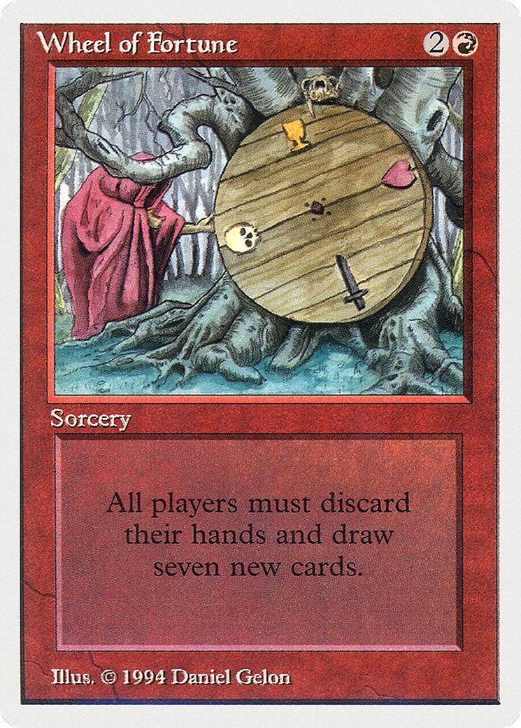Wheel of Fortune (SUM-185) - Summer Magic / Edgar - Premium MTG Single from Wizards of the Coast - Just $0! Shop now at Game Crave Tournament Store