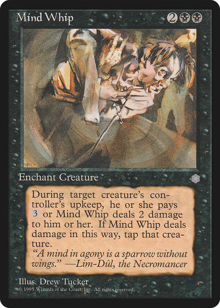 Mind Whip (ICE-149) - Ice Age - Premium MTG Single from Wizards of the Coast - Just $0.08! Shop now at Game Crave Tournament Store