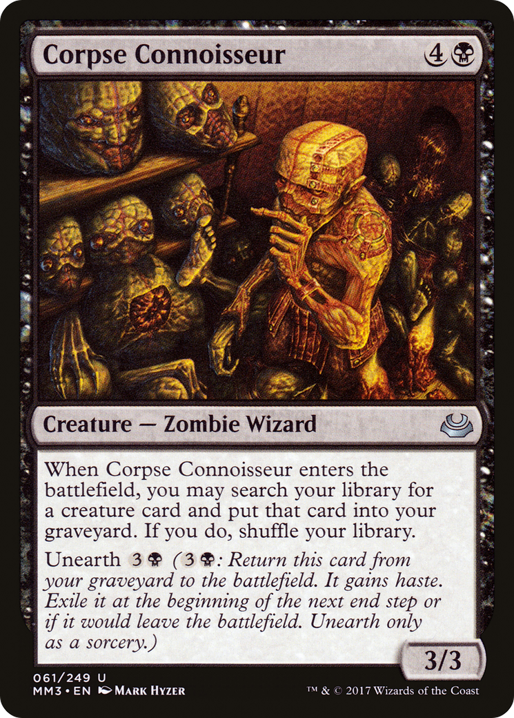 Corpse Connoisseur (MM3-061) - Modern Masters 2017 - Premium MTG Single from Wizards of the Coast - Just $0.08! Shop now at Game Crave Tournament Store