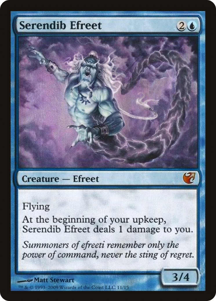 Serendib Efreet (V09-011) - From the Vault: Exiled Foil - Premium MTG Single from Wizards of the Coast - Just $0.14! Shop now at Game Crave Tournament Store