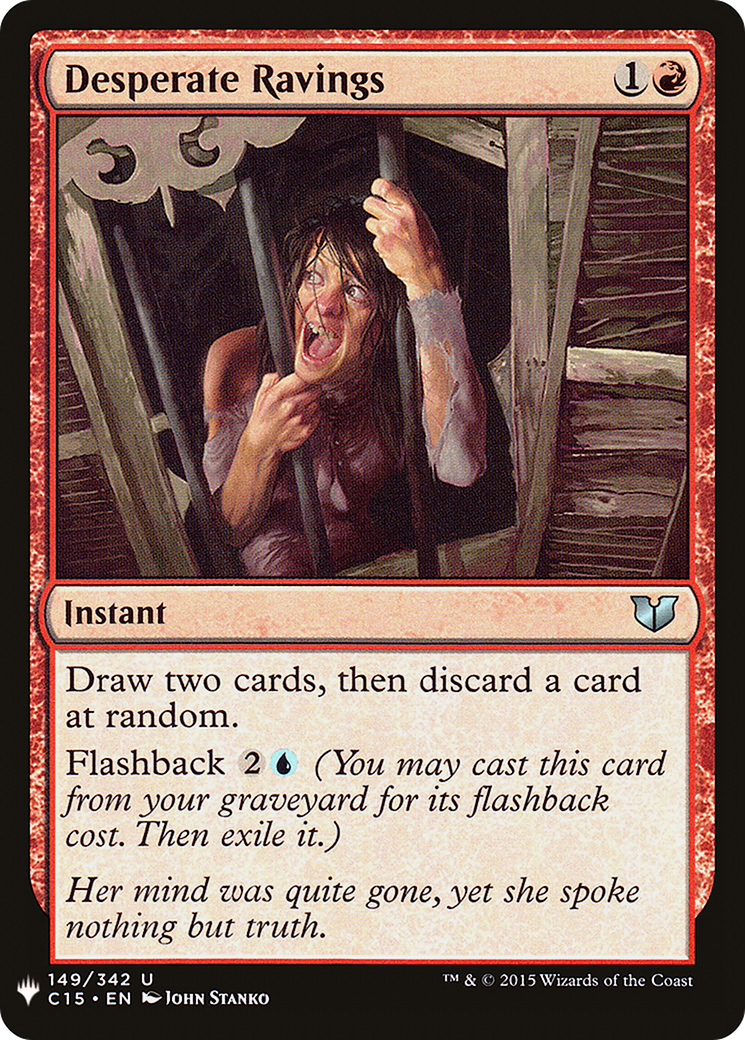 Desperate Ravings (MB1-903) - Mystery Booster - Premium MTG Single from Wizards of the Coast - Just $0.25! Shop now at Game Crave Tournament Store