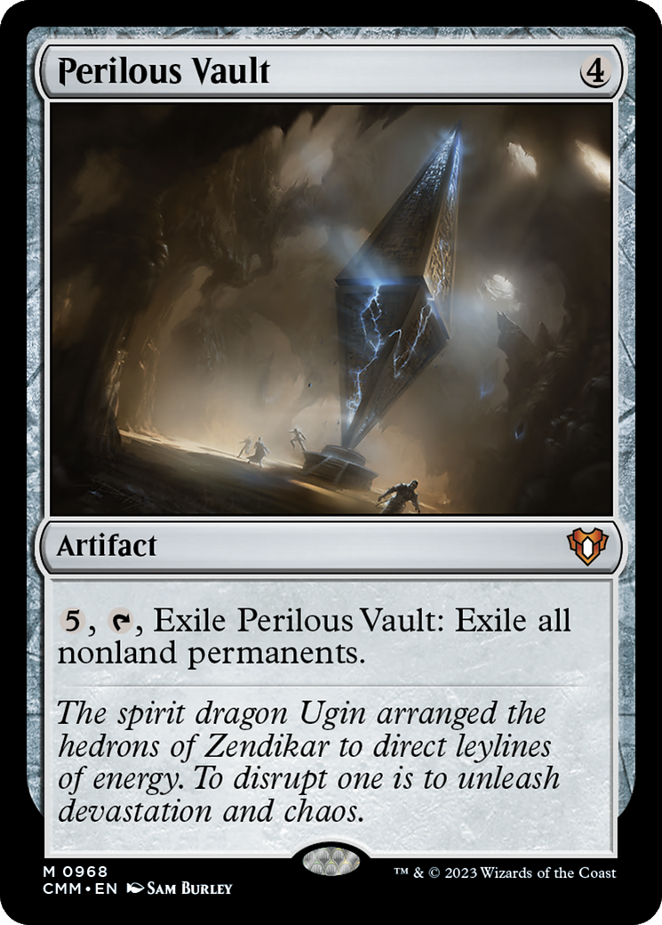 Perilous Vault (CMM-968) - Commander Masters - Premium MTG Single from Wizards of the Coast - Just $0.08! Shop now at Game Crave Tournament Store