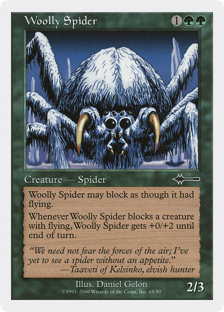 Woolly Spider (BTD-065) - Beatdown Box Set - Premium MTG Single from Wizards of the Coast - Just $0.31! Shop now at Game Crave Tournament Store