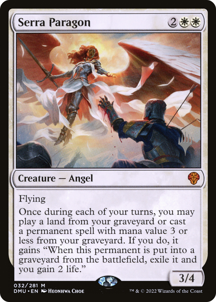 Serra Paragon (PDMU-32P) - Dominaria United Promos Foil - Premium MTG Single from Wizards of the Coast - Just $1.30! Shop now at Game Crave Tournament Store