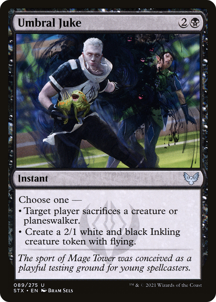 Umbral Juke (STX-089) - Strixhaven: School of Mages - Premium MTG Single from Wizards of the Coast - Just $0.08! Shop now at Game Crave Tournament Store