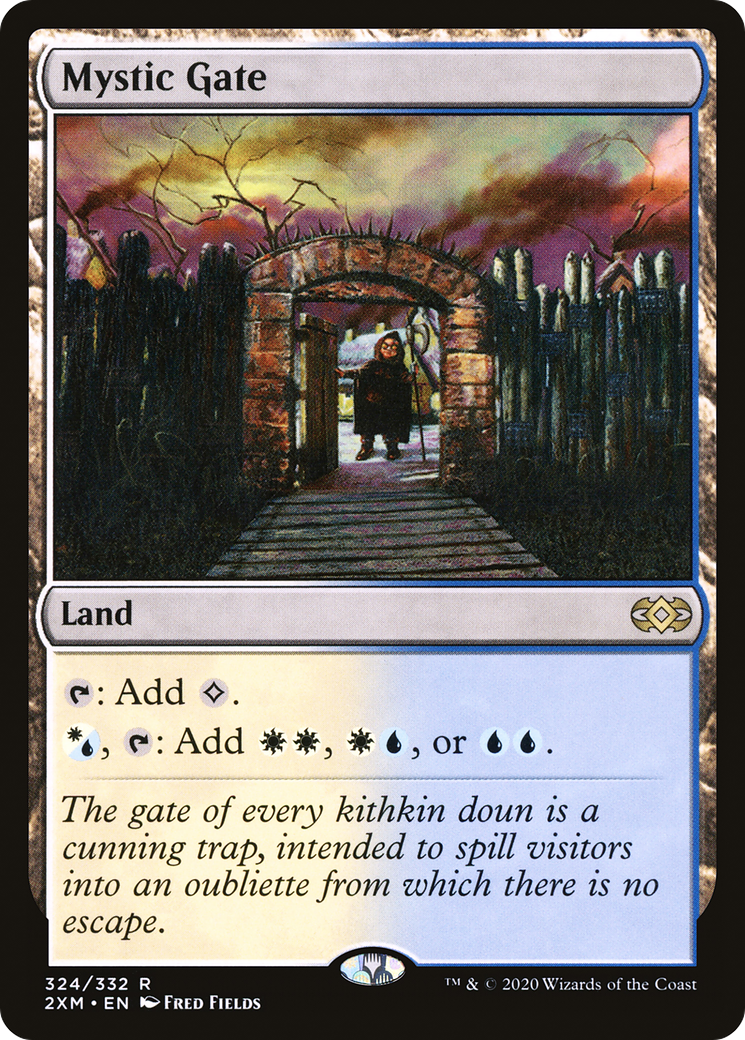 Mystic Gate (2XM-324) - Double Masters Foil - Premium MTG Single from Wizards of the Coast - Just $1.38! Shop now at Game Crave Tournament Store