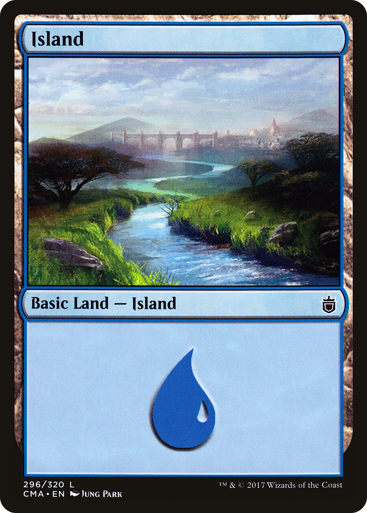 Island (CMA-296) - Commander Anthology - Premium MTG Single from Wizards of the Coast - Just $0.08! Shop now at Game Crave Tournament Store