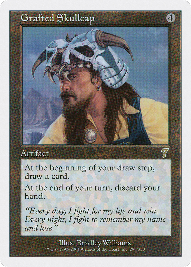 Grafted Skullcap (7ED-298) - Seventh Edition - Premium MTG Single from Wizards of the Coast - Just $0.45! Shop now at Game Crave Tournament Store