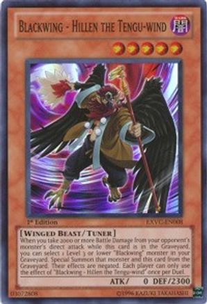 Blackwing - Hillen the Tengu-wind (EXVC-EN008) - Extreme Victory Unlimited - Premium Yugioh Single from Konami - Just $0.67! Shop now at Game Crave Tournament Store