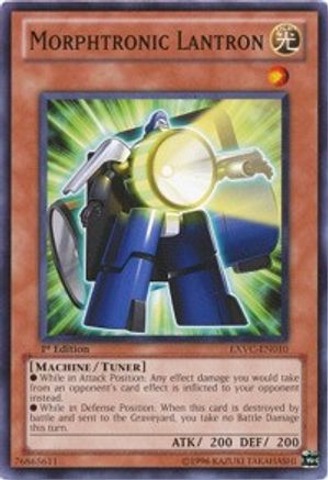 Morphtronic Lantron (EXVC-EN010) - Extreme Victory 1st Edition - Premium Yugioh Single from Konami - Just $0.25! Shop now at Game Crave Tournament Store