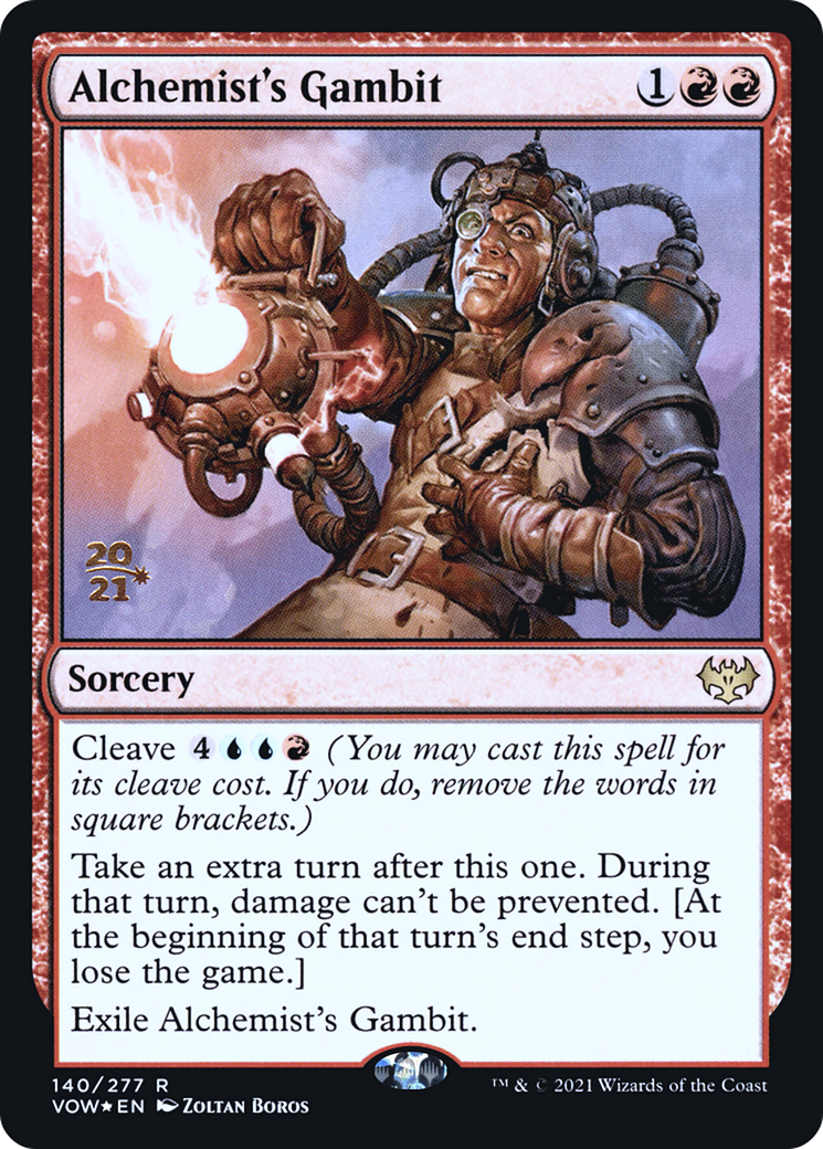 Alchemist's Gambit (PVOW-140S) - Innistrad: Crimson Vow Promos Foil - Premium MTG Single from Wizards of the Coast - Just $0.09! Shop now at Game Crave Tournament Store