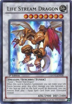 Life Stream Dragon (EXVC-EN038) - Extreme Victory Unlimited - Premium Yugioh Single from Konami - Just $2.26! Shop now at Game Crave Tournament Store