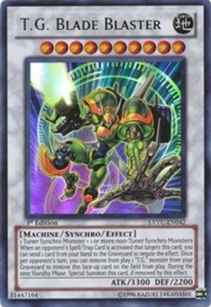 T.G. Blade Blaster (EXVC-EN042) - Extreme Victory Unlimited - Premium Yugioh Single from Konami - Just $0.46! Shop now at Game Crave Tournament Store
