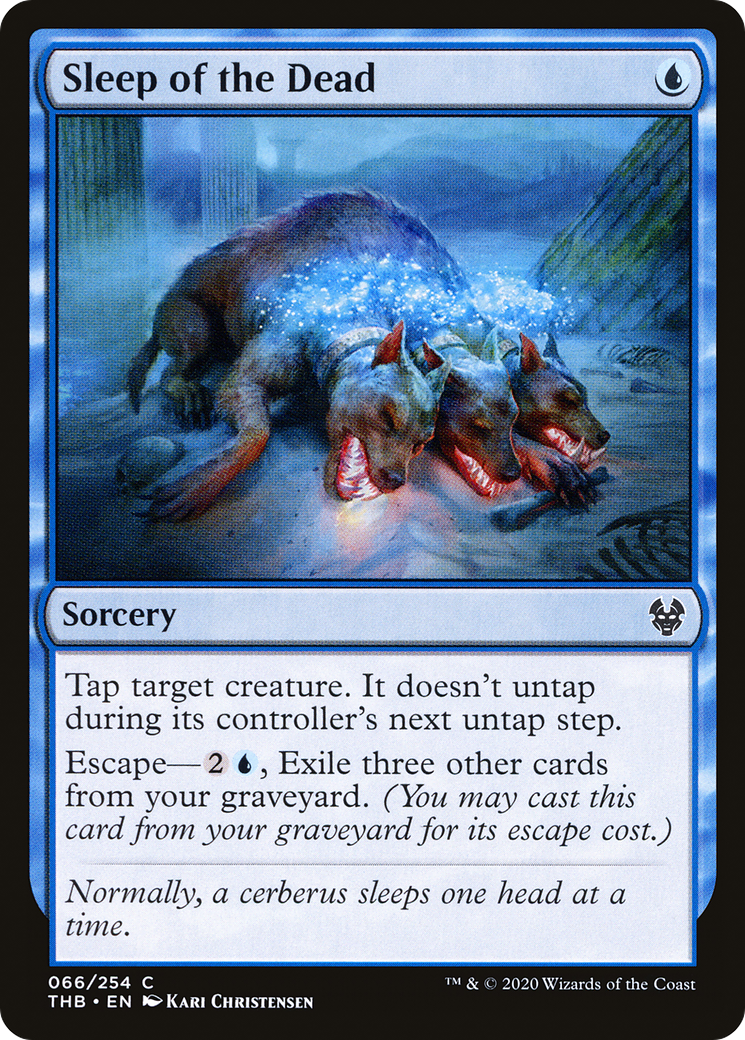 Sleep of the Dead (THB-066) - Theros Beyond Death Foil - Premium MTG Single from Wizards of the Coast - Just $0.08! Shop now at Game Crave Tournament Store