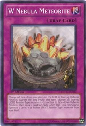 W Nebula Meteorite (EXVC-EN080) - Extreme Victory 1st Edition - Premium Yugioh Single from Konami - Just $0.46! Shop now at Game Crave Tournament Store