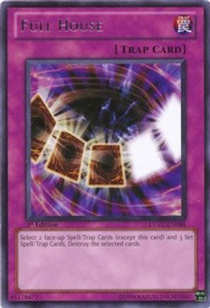 Full House (EXVC-EN088) - Extreme Victory Unlimited - Premium Yugioh Single from Konami - Just $0.25! Shop now at Game Crave Tournament Store