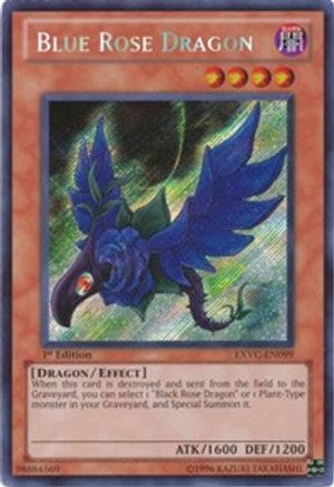 Blue Rose Dragon (EXVC-EN099) - Extreme Victory 1st Edition - Premium Yugioh Single from Konami - Just $3.56! Shop now at Game Crave Tournament Store