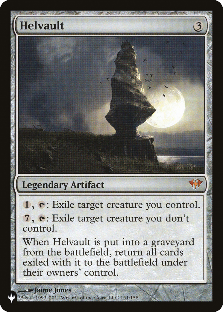 Helvault (PLIST-566) - The List - Premium MTG Single from Wizards of the Coast - Just $0.08! Shop now at Game Crave Tournament Store