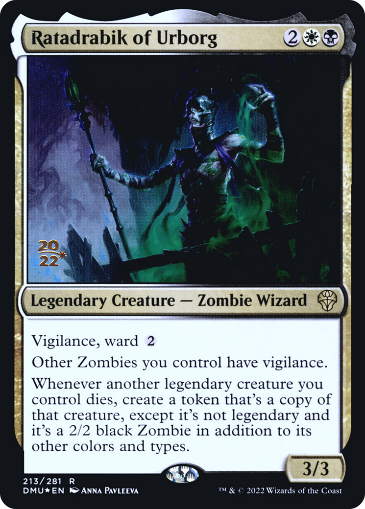 Ratadrabik of Urborg (PDMU-213S) - Dominaria United Promos Foil - Premium MTG Single from Wizards of the Coast - Just $0.55! Shop now at Game Crave Tournament Store