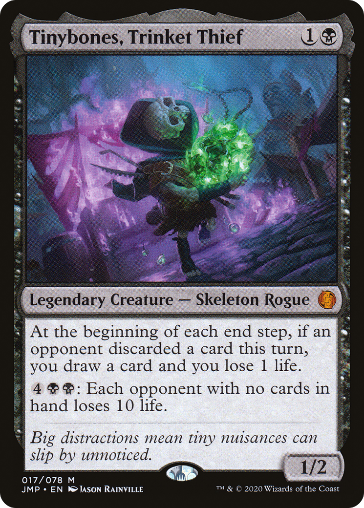 Tinybones, Trinket Thief (JMP-017) - Jumpstart - Premium MTG Single from Wizards of the Coast - Just $3.67! Shop now at Game Crave Tournament Store