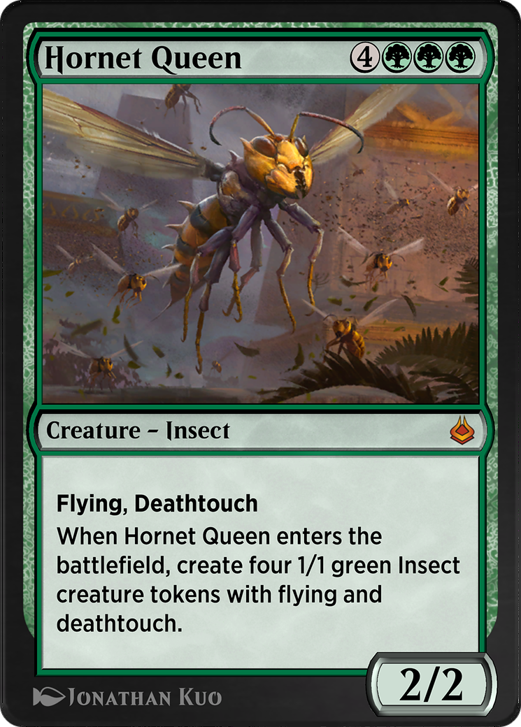 Hornet Queen (AKR-196) - Amonkhet Remastered - Premium MTG Single from Wizards of the Coast - Just $0! Shop now at Game Crave Tournament Store
