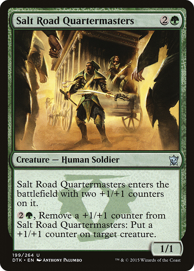 Salt Road Quartermasters (DTK-199) - Dragons of Tarkir - Premium MTG Single from Wizards of the Coast - Just $0.08! Shop now at Game Crave Tournament Store