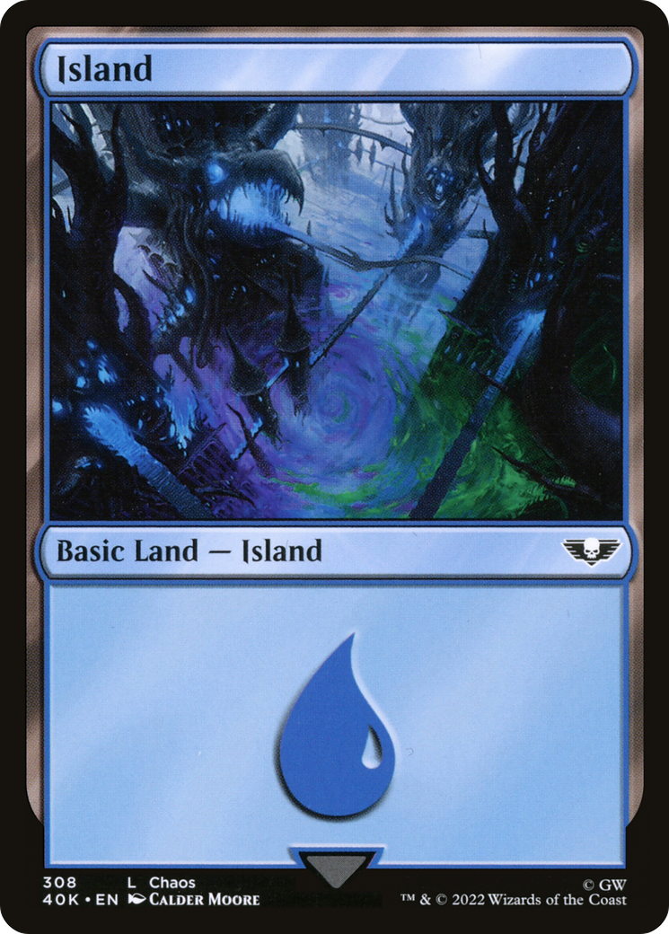 Island (40K-308) - Warhammer 40,000 Commander - Premium MTG Single from Wizards of the Coast - Just $0.08! Shop now at Game Crave Tournament Store
