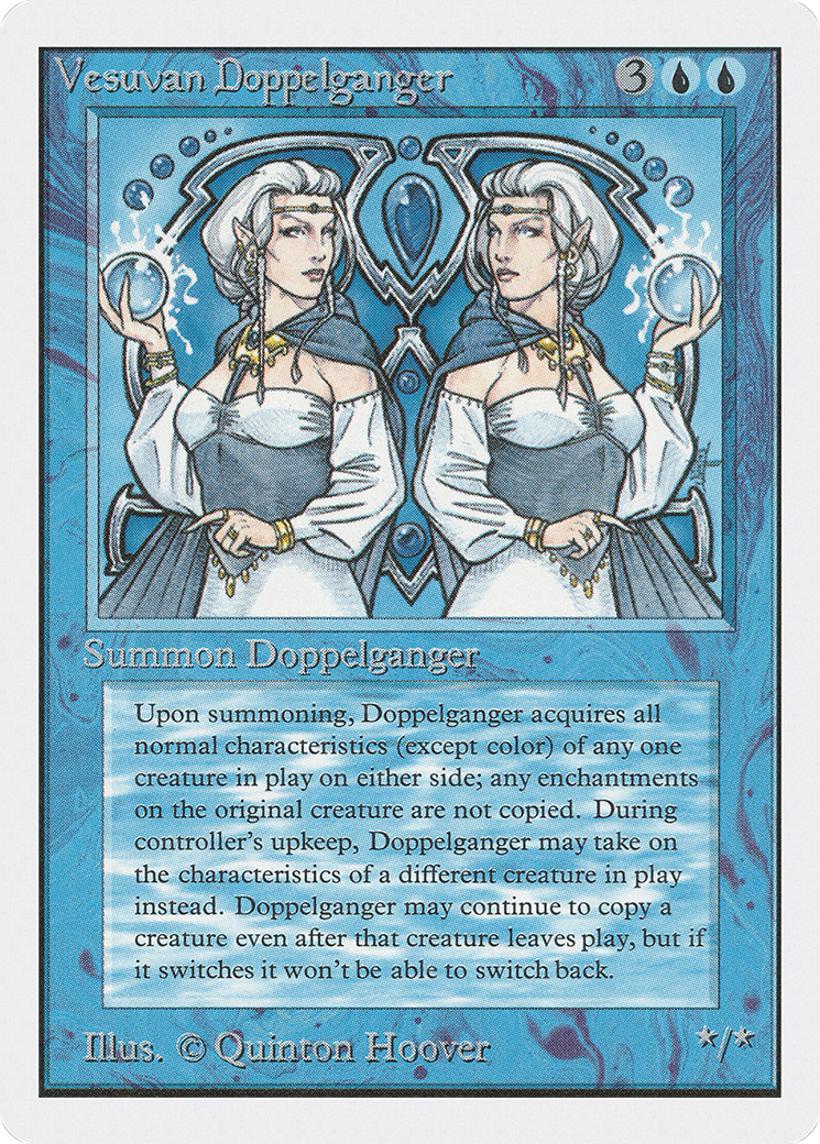 Vesuvan Doppelganger (2ED-088) - Unlimited Edition - Premium MTG Single from Wizards of the Coast - Just $11.04! Shop now at Game Crave Tournament Store