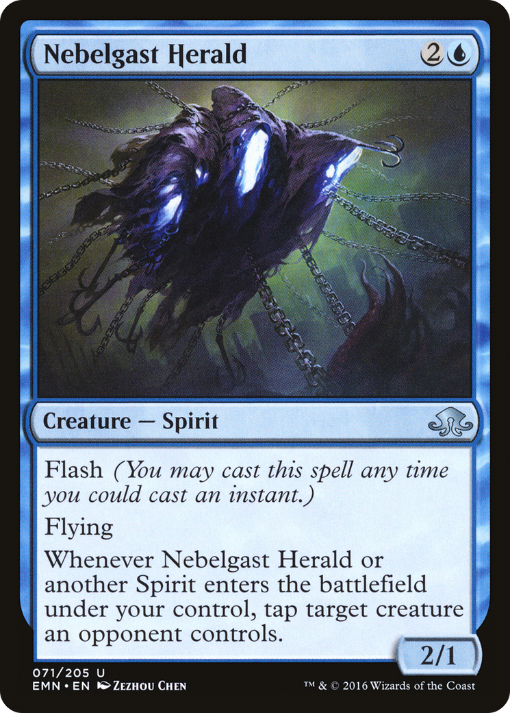 Nebelgast Herald (EMN-071) - Eldritch Moon - Premium MTG Single from Wizards of the Coast - Just $0.08! Shop now at Game Crave Tournament Store