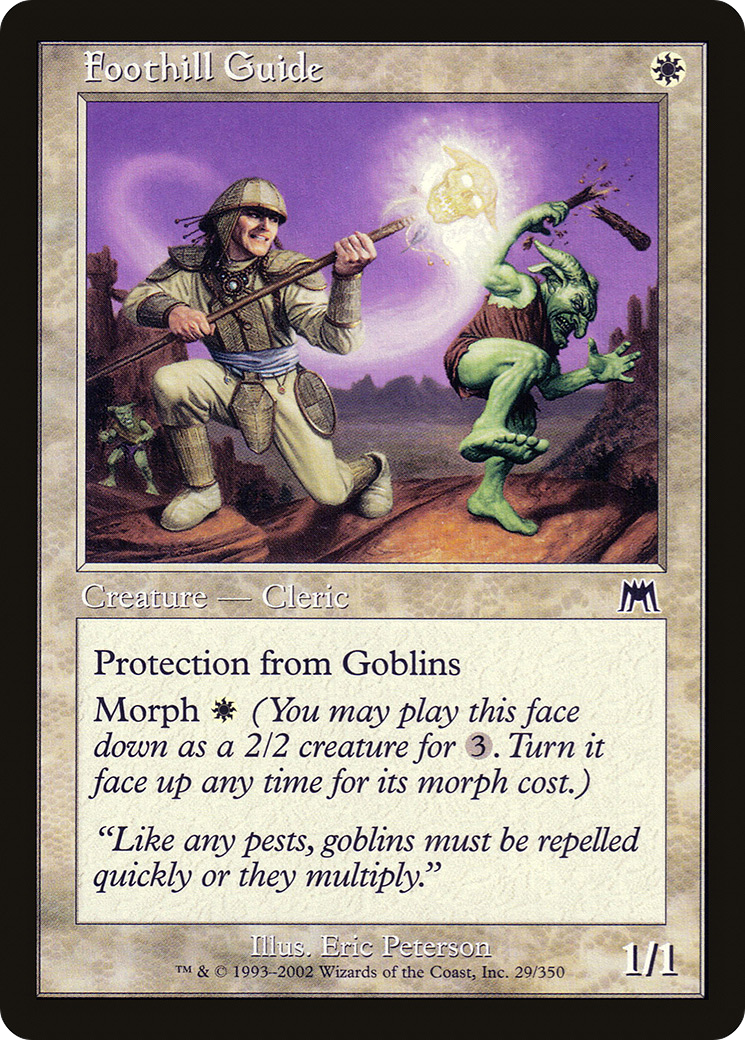 Foothill Guide (ONS-029) - Onslaught Foil - Premium MTG Single from Wizards of the Coast - Just $0.25! Shop now at Game Crave Tournament Store