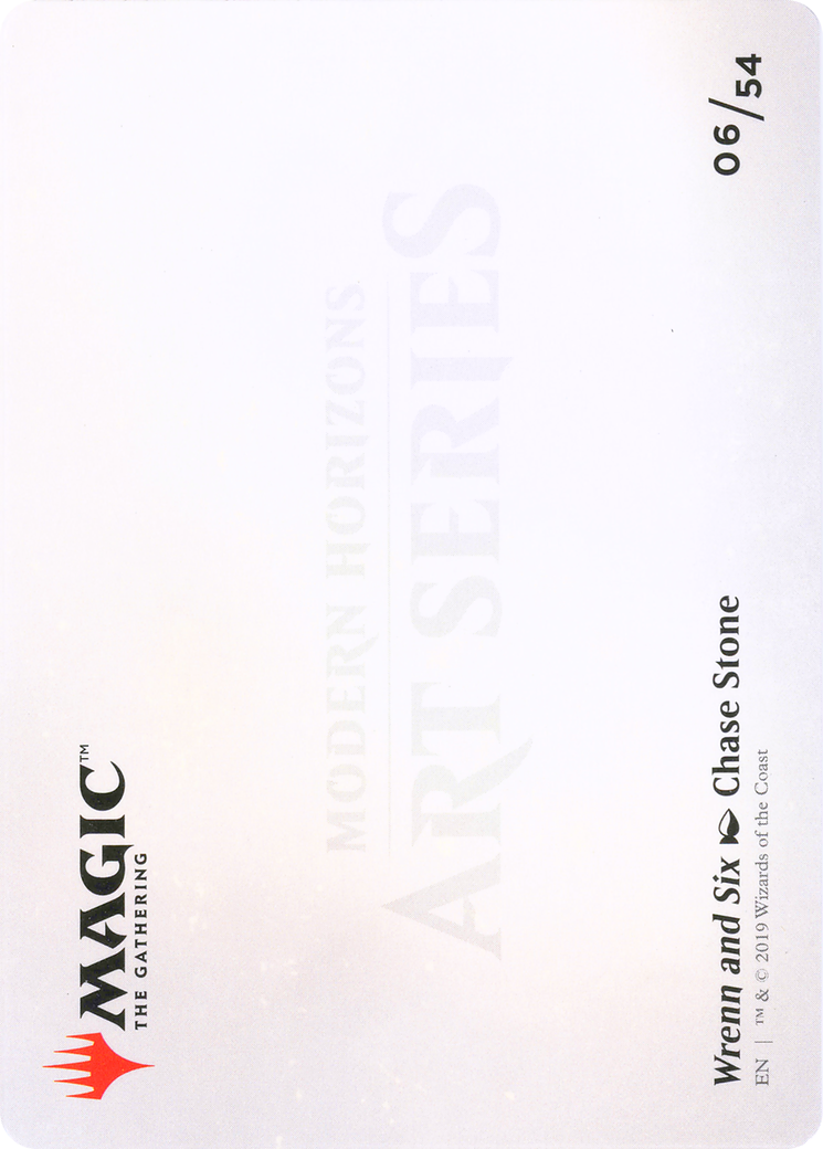 Wrenn and Six // Wrenn and Six (AMH1-006) - Modern Horizons Art Series (Borderless) - Premium MTG Single from Wizards of the Coast - Just $0! Shop now at Game Crave Tournament Store