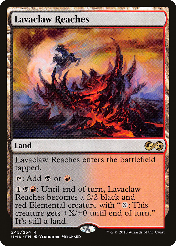 Lavaclaw Reaches (UMA-245) - Ultimate Masters - Premium MTG Single from Wizards of the Coast - Just $0.25! Shop now at Game Crave Tournament Store