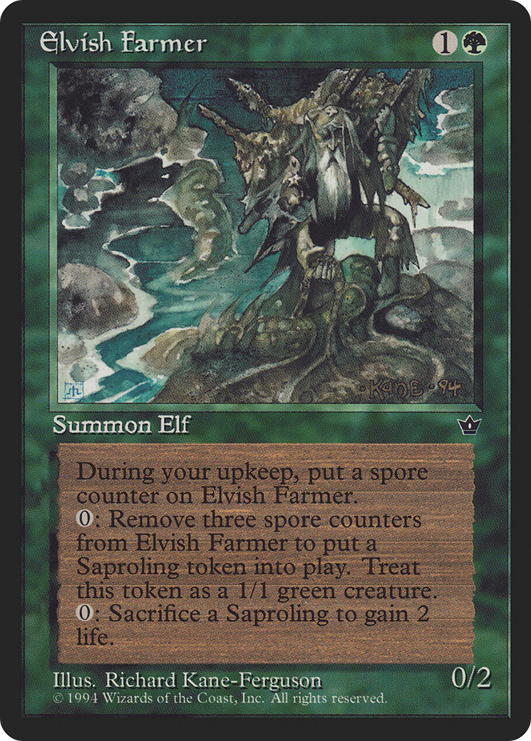 Elvish Farmer (FEM-066) - Fallen Empires - Premium MTG Single from Wizards of the Coast - Just $2.42! Shop now at Game Crave Tournament Store