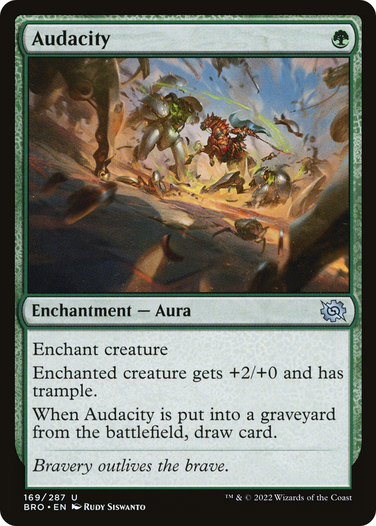 Audacity (BRO-169) - The Brothers' War - Premium MTG Single from Wizards of the Coast - Just $0.09! Shop now at Game Crave Tournament Store