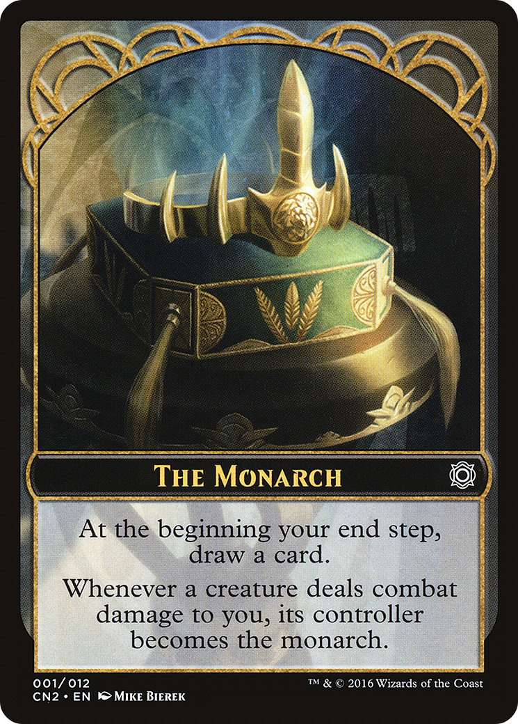 The Monarch (TCN2-001) - Conspiracy: Take the Crown Tokens - Premium MTG Single from Wizards of the Coast - Just $0.08! Shop now at Game Crave Tournament Store