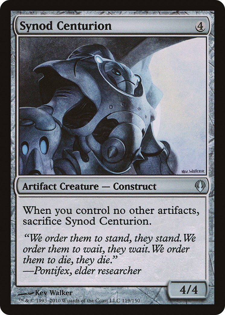 Synod Centurion (ARC-119) - Archenemy - Premium MTG Single from Wizards of the Coast - Just $0.08! Shop now at Game Crave Tournament Store