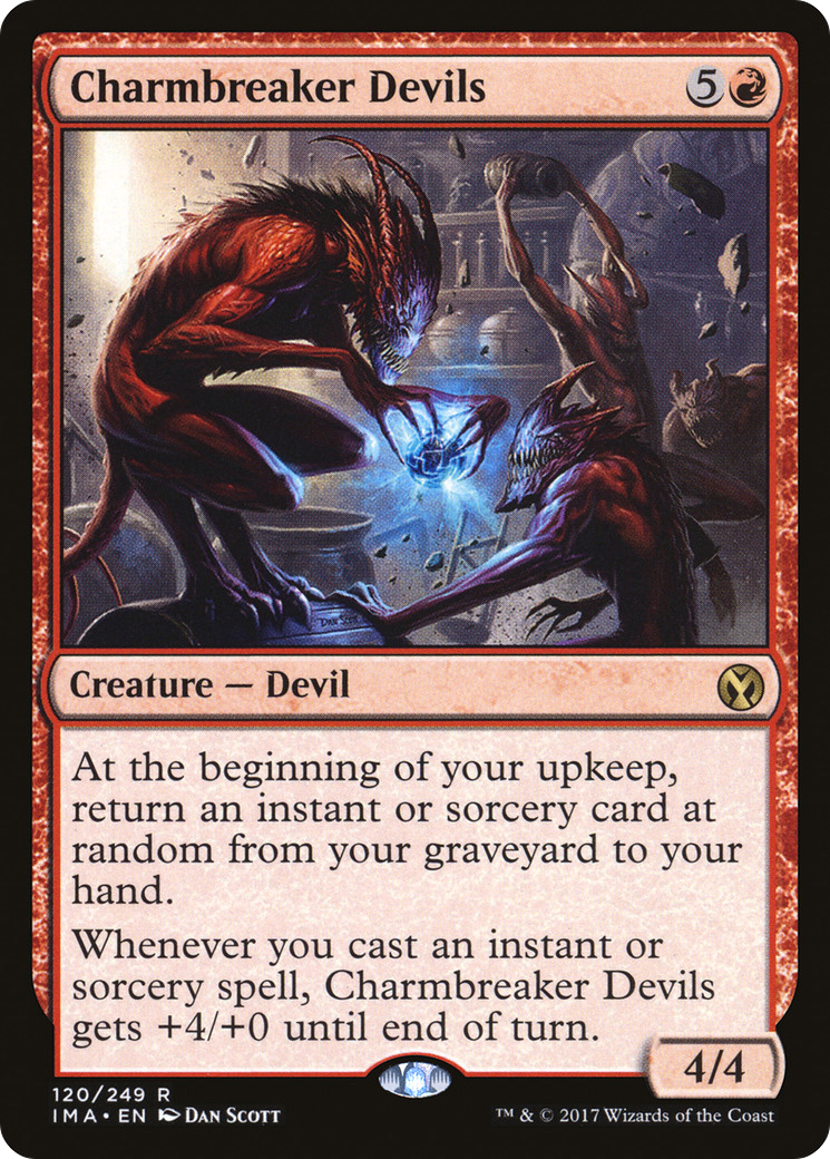 Charmbreaker Devils (IMA-120) - Iconic Masters - Premium MTG Single from Wizards of the Coast - Just $0.08! Shop now at Game Crave Tournament Store
