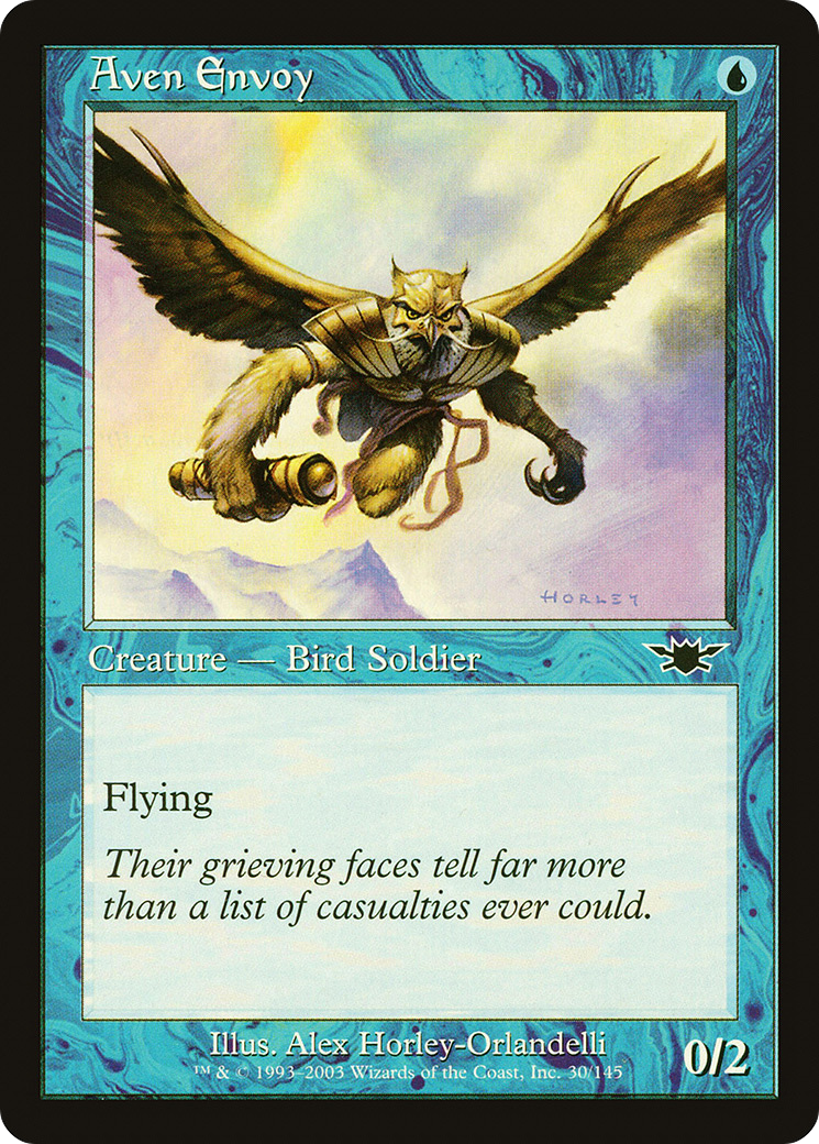 Aven Envoy (LGN-030) - Legions - Premium MTG Single from Wizards of the Coast - Just $0.08! Shop now at Game Crave Tournament Store
