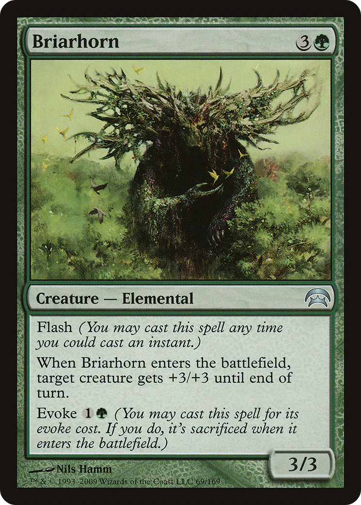 Briarhorn (HOP-069) - Planechase - Premium MTG Single from Wizards of the Coast - Just $0.08! Shop now at Game Crave Tournament Store